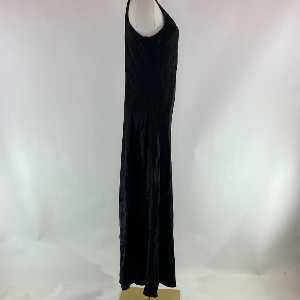 VINCE Black Satin Gown, M - Picture 11 of 11
